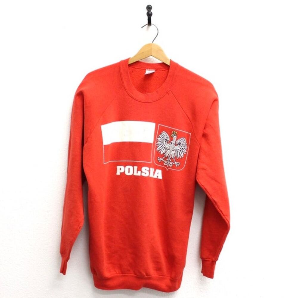 Vintage Polska Poland Polish Sweatshirt XL